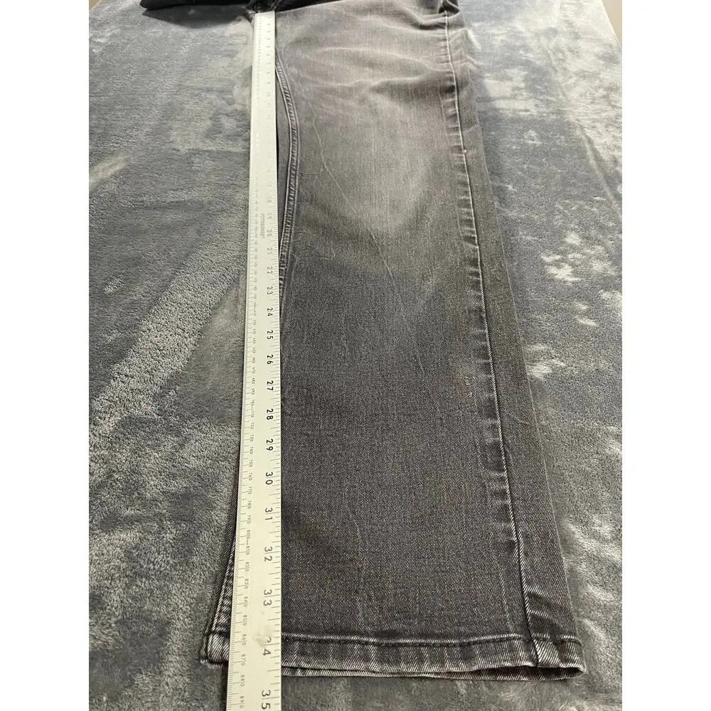 Levis 559 Relaxed Straight Fit Black Jeans Mens W34 L36 Workwear Denim